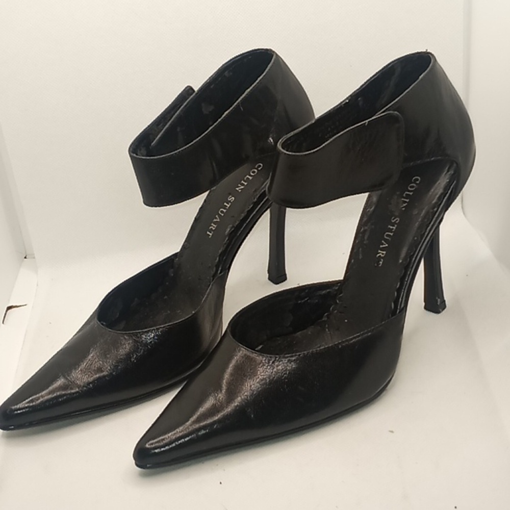 Colin Stuart Black Heels with Stiletto Heel and Pointed Toe